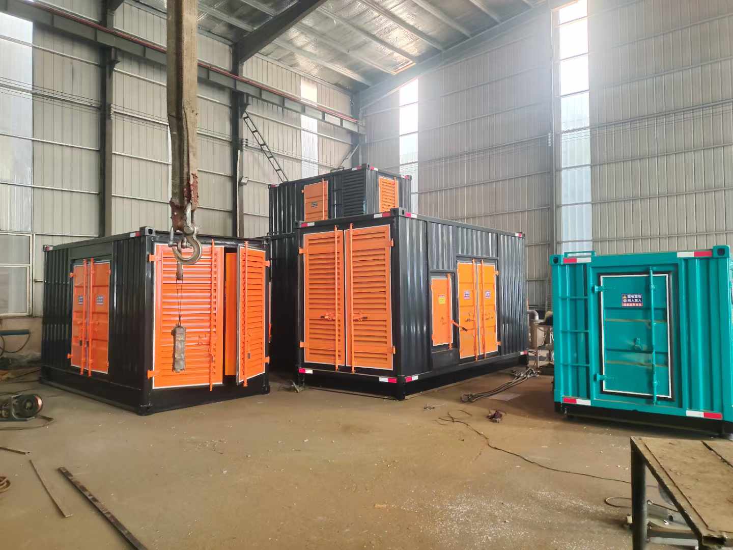 东兰500kw柴油发电机组可以带动多少功率设备？